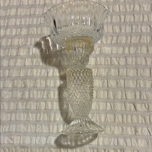 Elegant Crystal Candle Holder